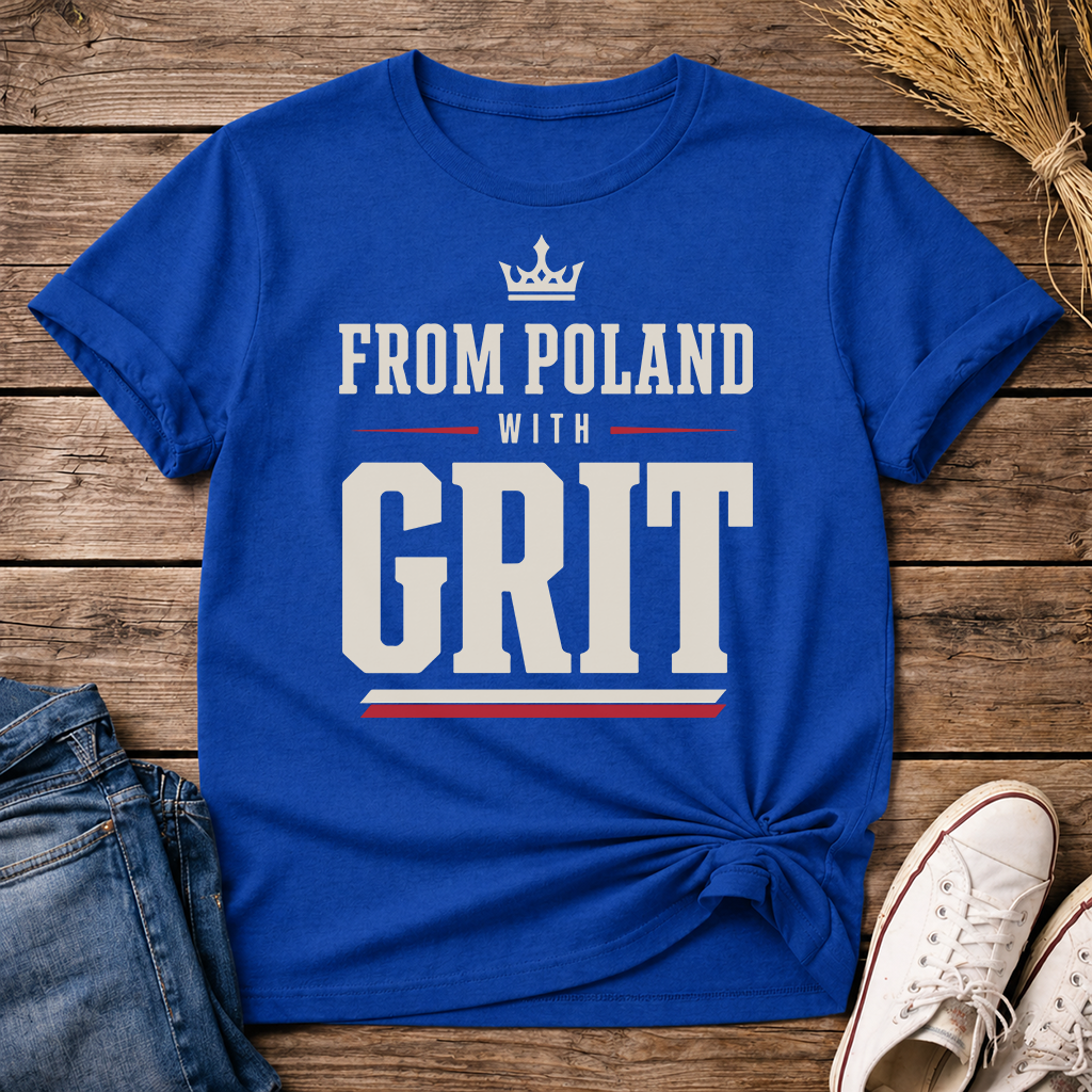 From Poland With Grit Unisex T-Shirt