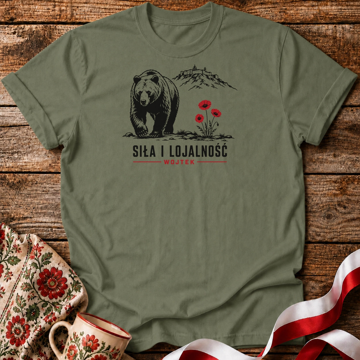 Siła i Lojalność Wojtek Unisex T-Shirt