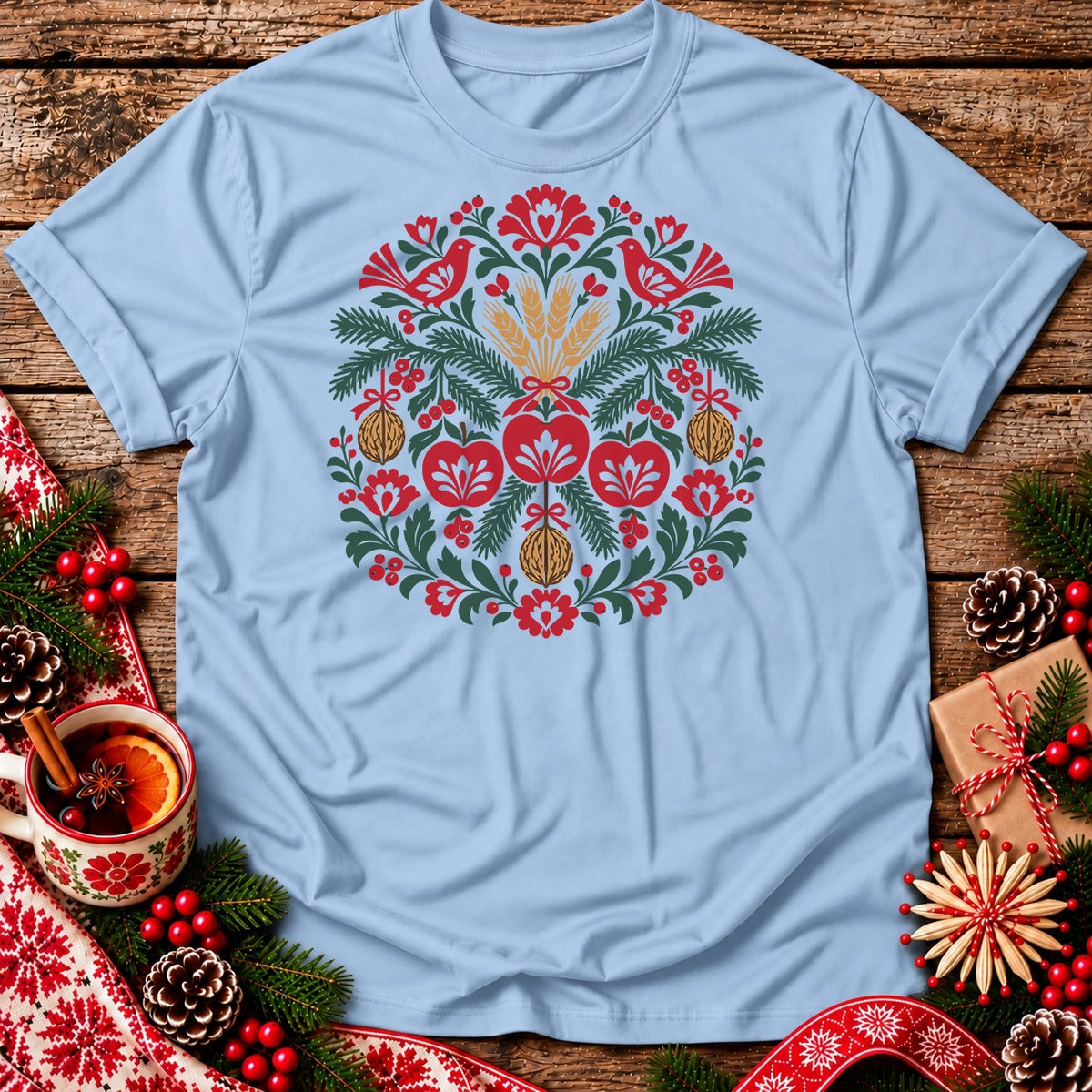 Polish Folk Christmas Ornaments Unisex T-Shirt