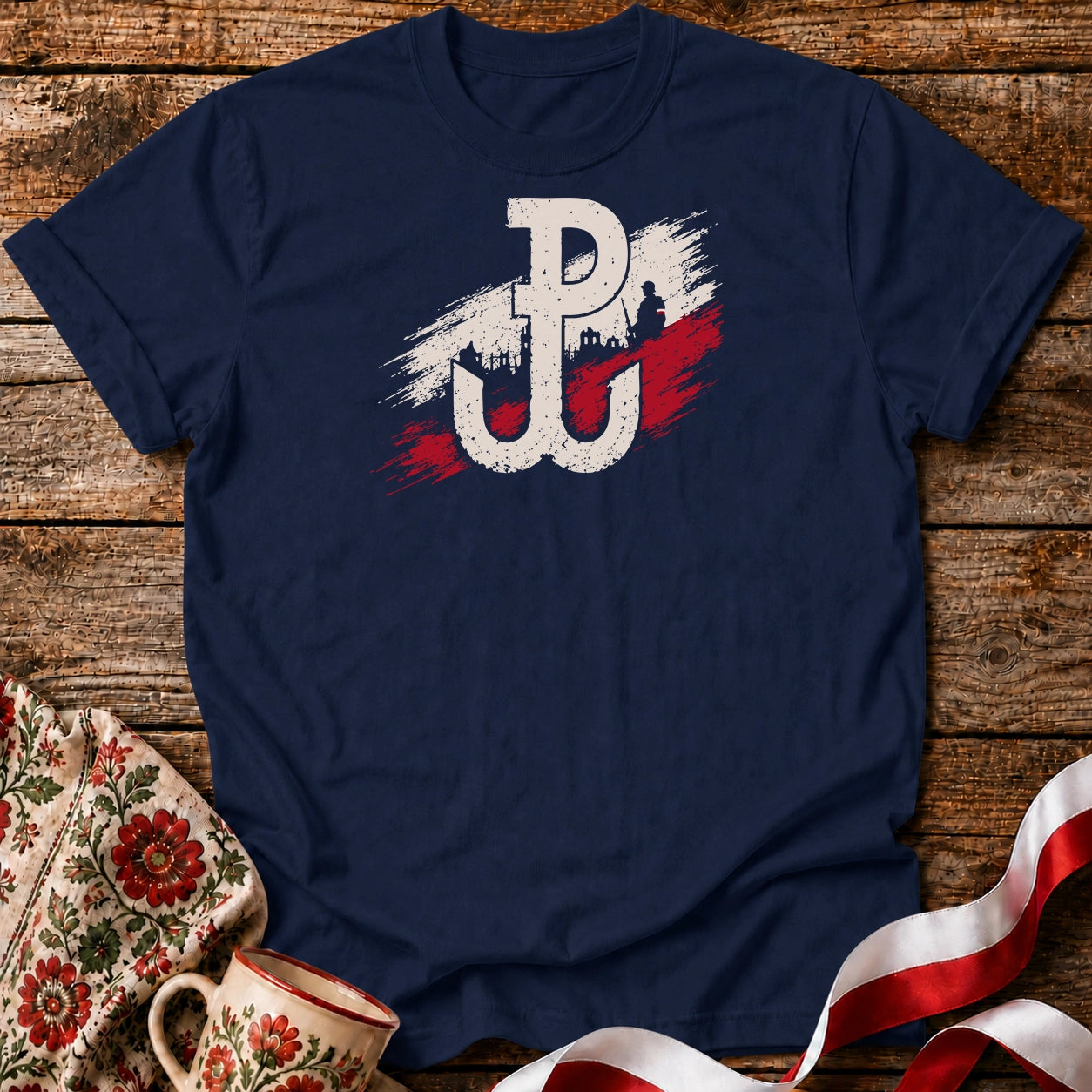 Polska Walcząca Symbol Unisex T-Shirt