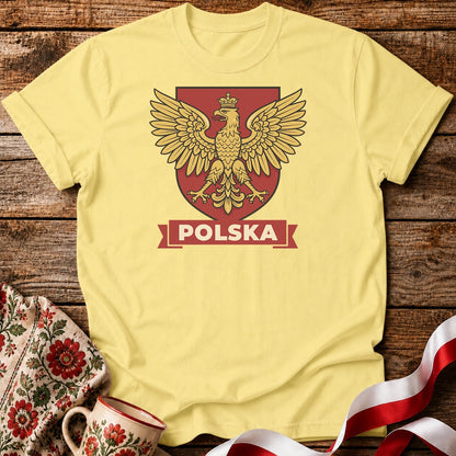 Polska Vintage Eagle Crest Unisex T-Shirt