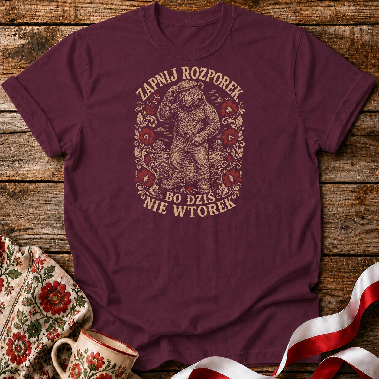 Zapnij Rozporek Unisex T-Shirt