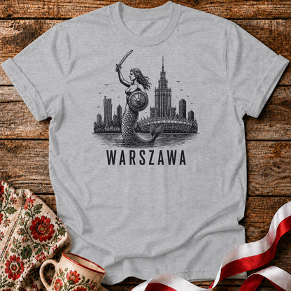 Warszawa Syrenka Polish City Unisex T-Shirt