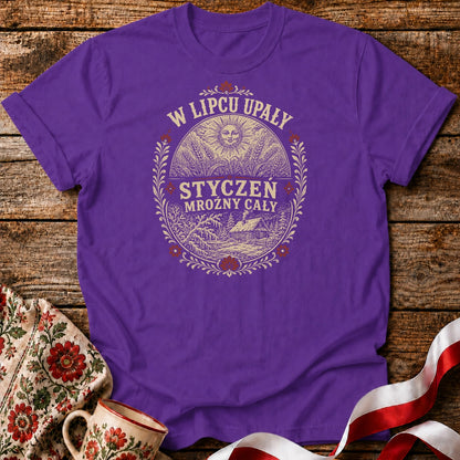 W Lipcu Upały Unisex T-Shirt