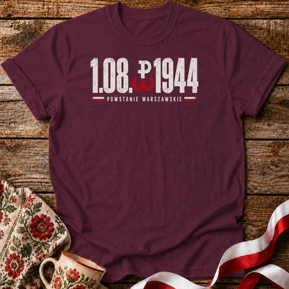 Powstanie Warszawskie 1.08.1944 Unisex T-Shirt