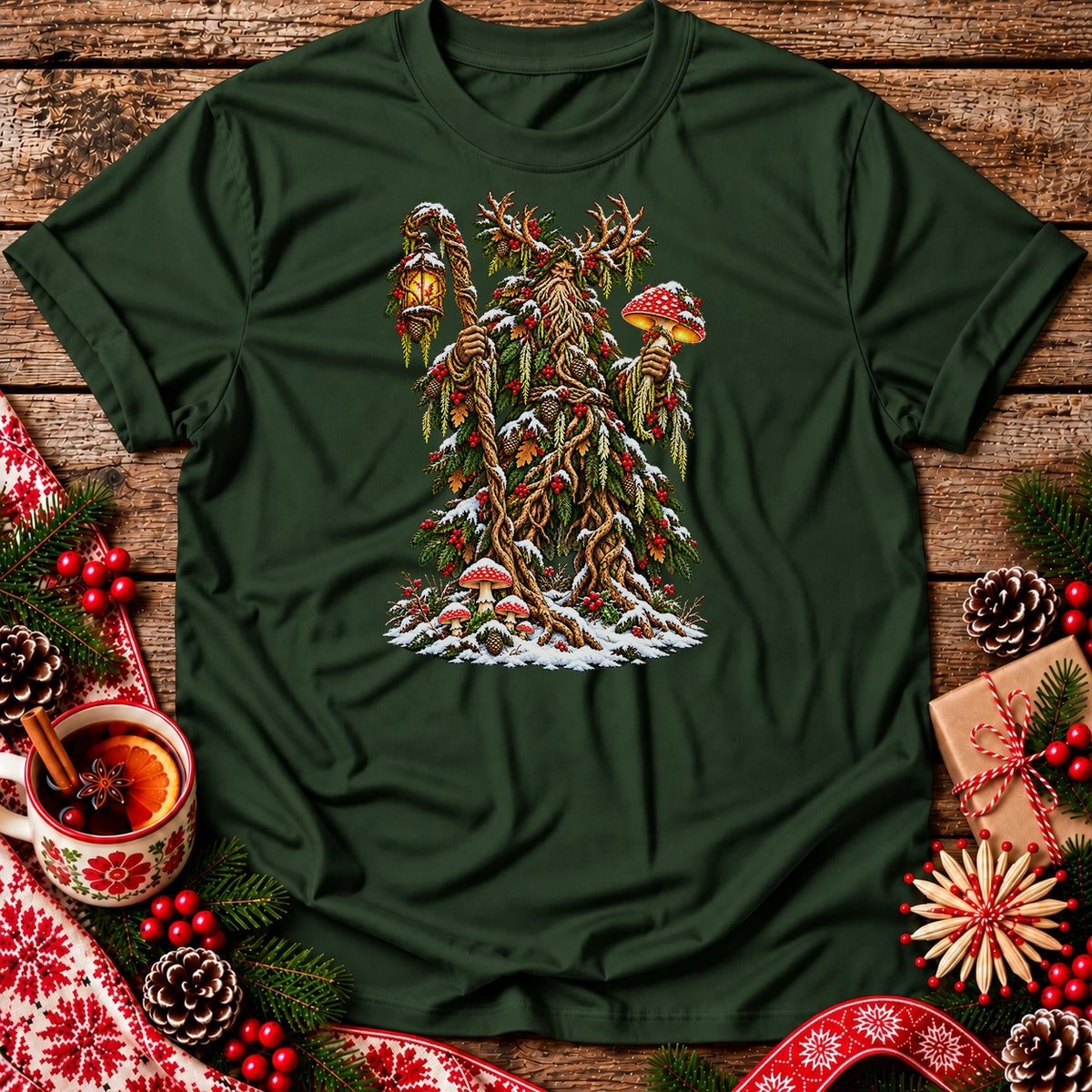 Christmas Leshy with Lantern Unisex T-Shirt