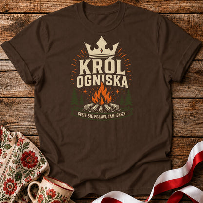 Król Ogniska Unisex T-Shirt