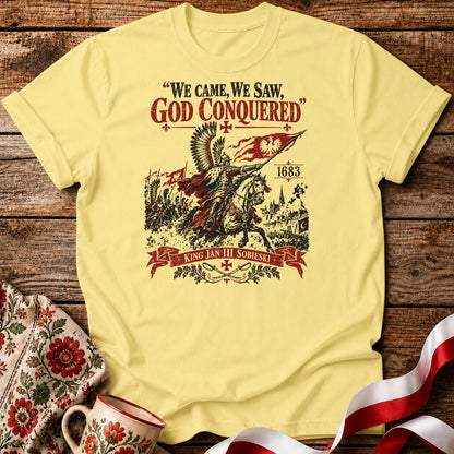 God Conquered 1683 Unisex T-Shirt