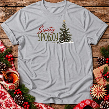 Christmas Tree Święty Spokój Unisex T-Shirt