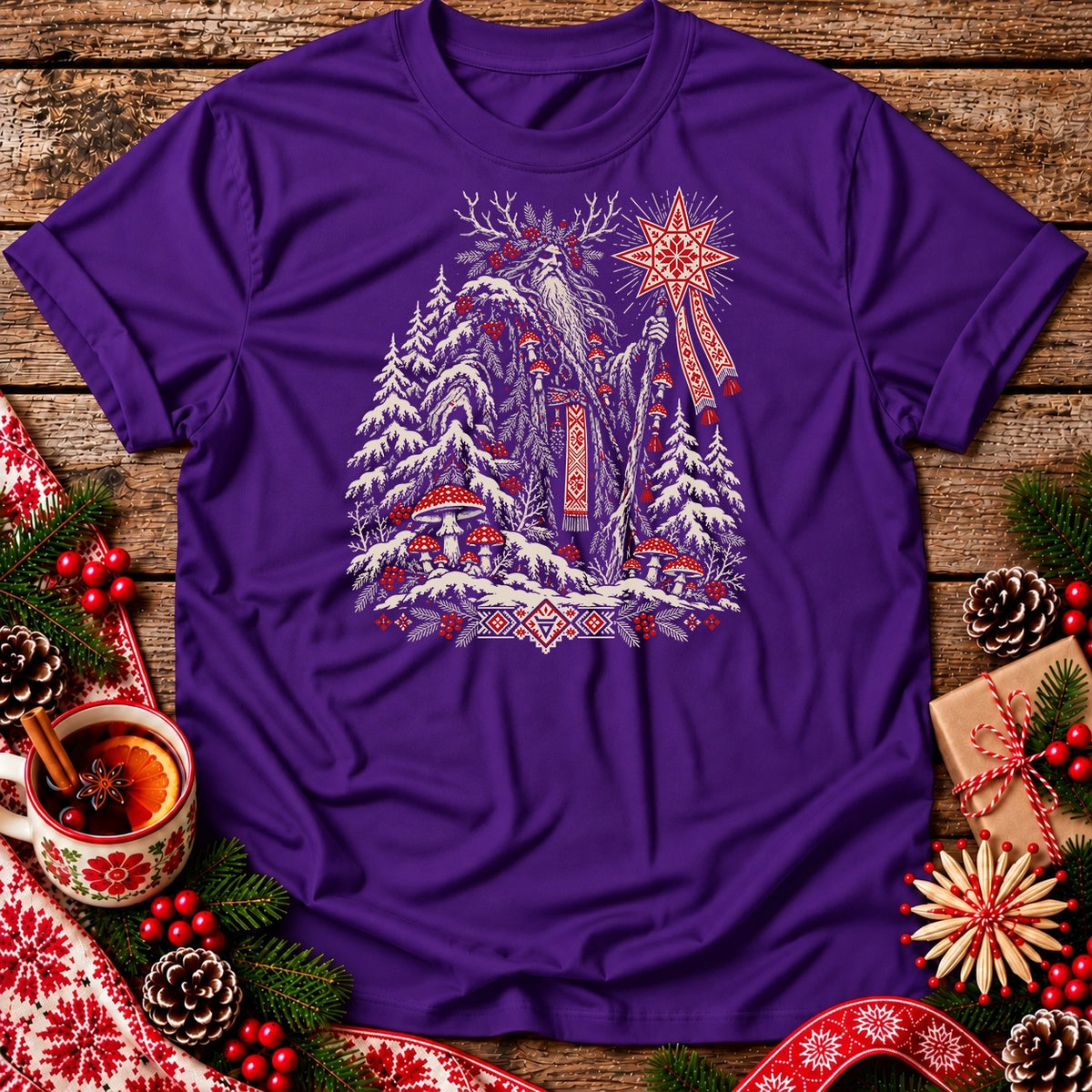 Christmas Veles – Slavic Winter God Unisex T-Shirt