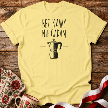 Bez Kawy Moka Pot Unisex T-Shirt