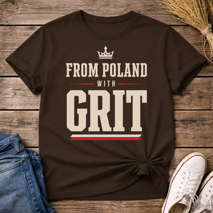 From Poland With Grit Unisex T-Shirt