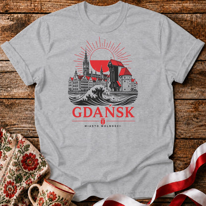 Gdańsk Miasto Wolności Unisex T-Shirt