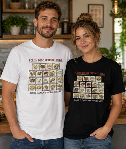 Polish Food Periodic Table Unisex T-Shirt