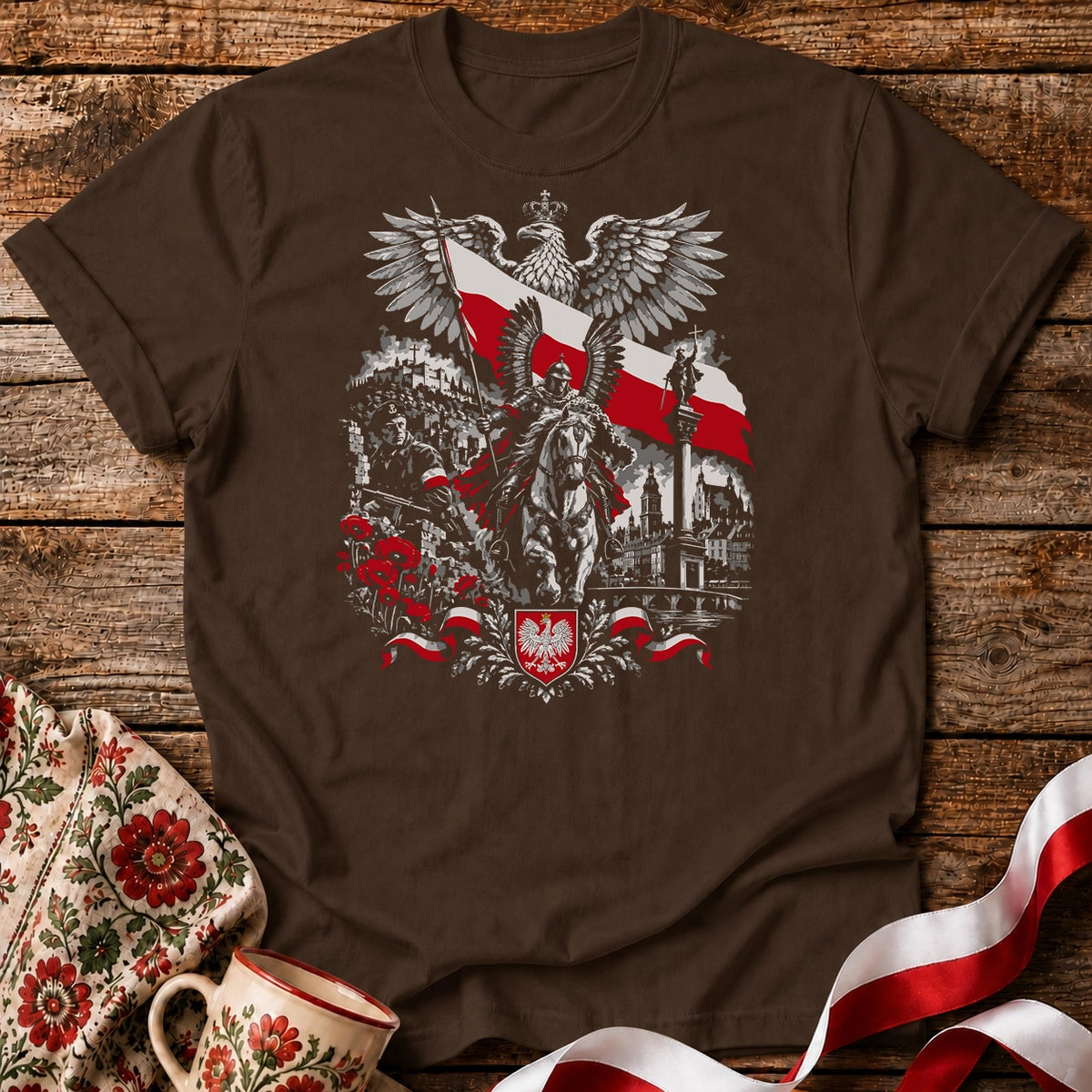 Polish History Through the Ages Unisex T-Shirt