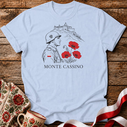 Monte Cassino Poppies Unisex T-Shirt