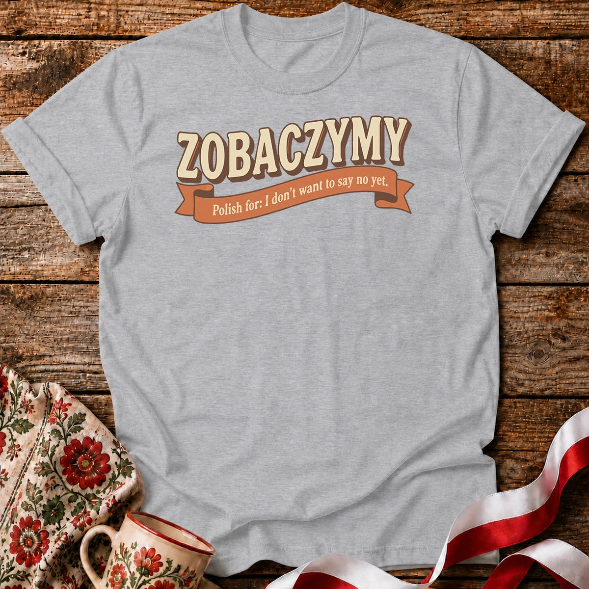 Zobaczymy - Soft No Unisex T-Shirt