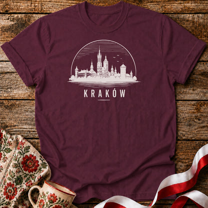 Kraków Skyline Polish City Unisex T-Shirt