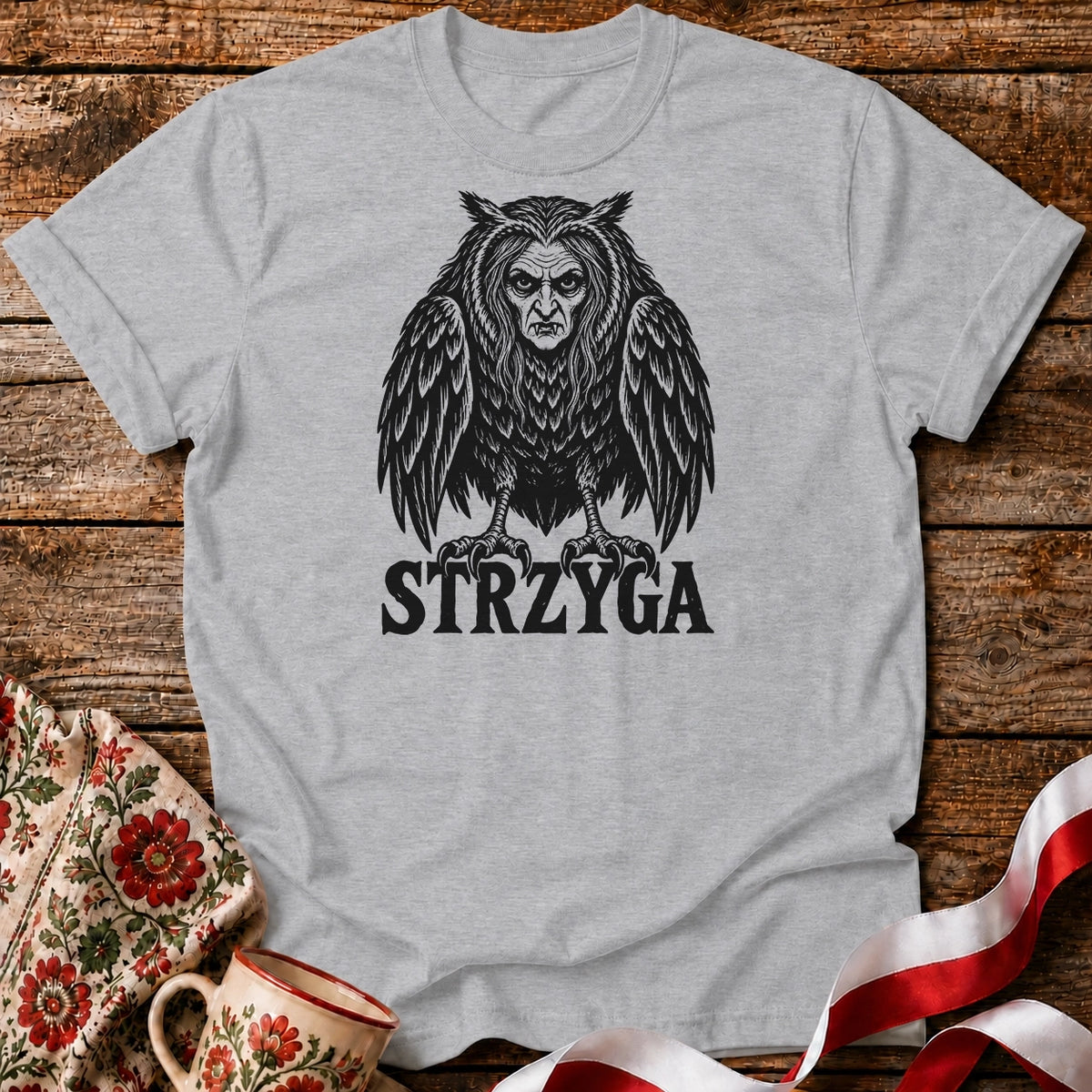 Strzyga Owl Demon Unisex T-Shirt