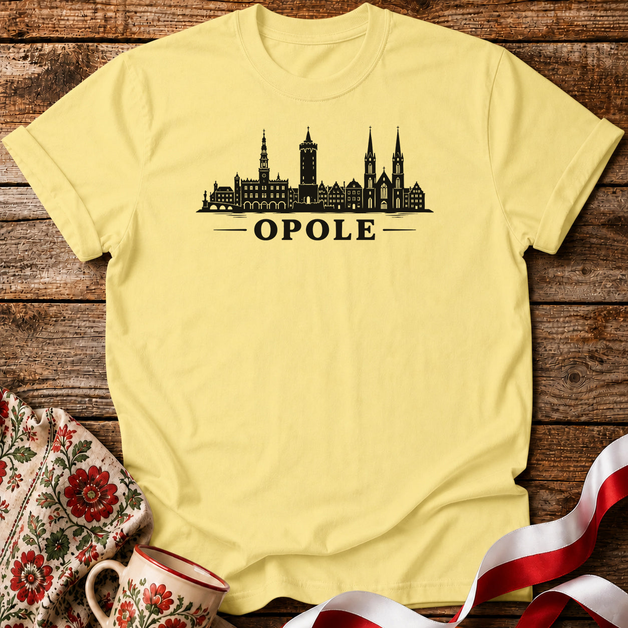 Opole Skyline Polish City T-Shirt Unisex T-Shirt