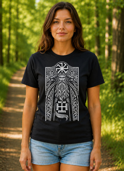 Swaróg, Kołowrót & Ręce Boga Unisex T-Shirt
