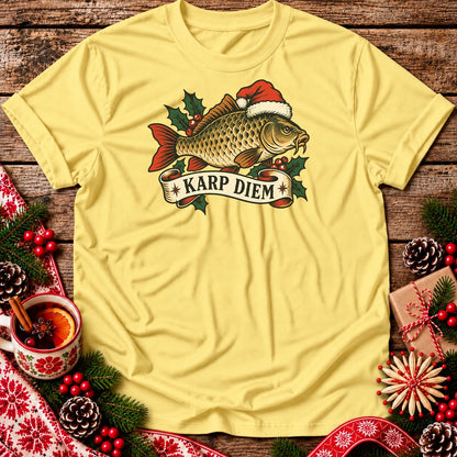 Karp Diem Christmas Carp Unisex T-Shirt