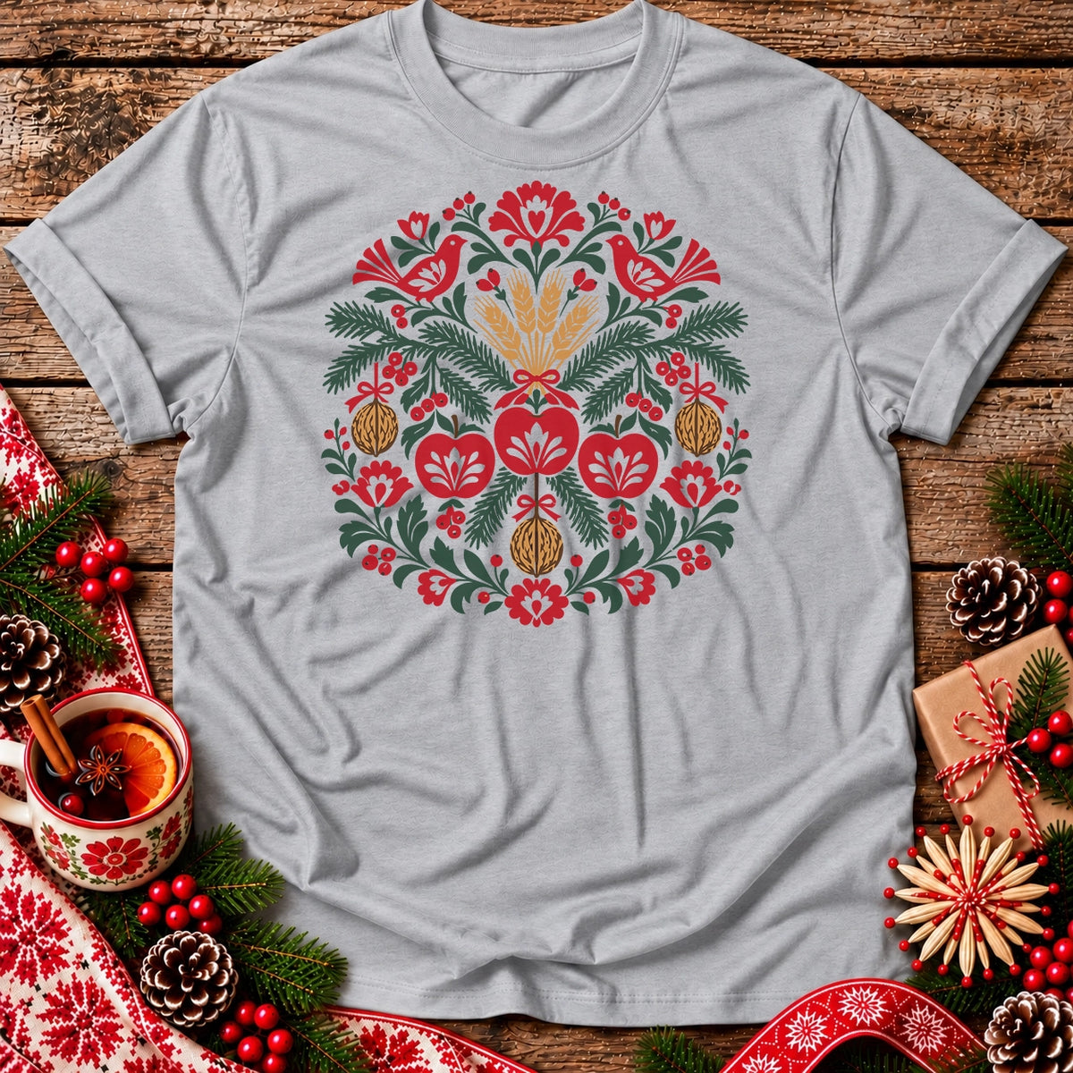 Polish Folk Christmas Ornaments Unisex T-Shirt