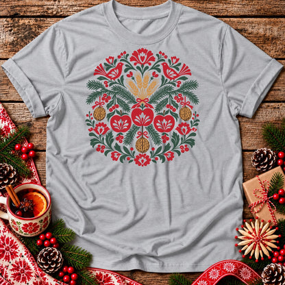 Polish Folk Christmas Ornaments Unisex T-Shirt