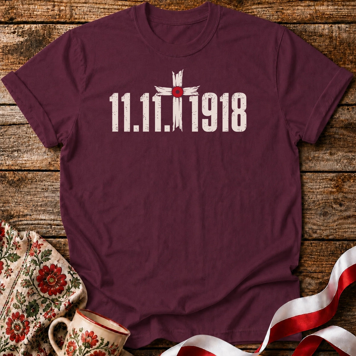 11.11.1918 Independence Cross Unisex T-Shirt