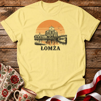 Łomża Riverside Sunset Unisex T-Shirt