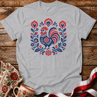 Polish Folk Rooster Unisex T-Shirt