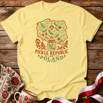 Pickle Republic of Poland Unisex T-Shirt