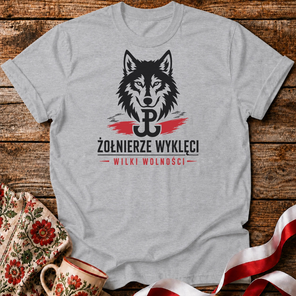 Wilki Wolności Unisex T-Shirt