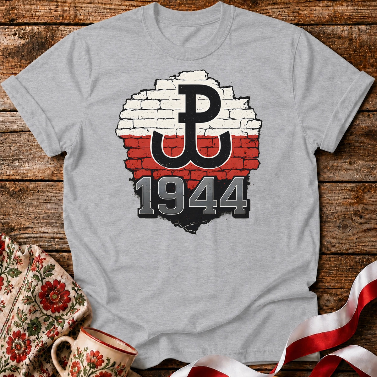 Polska Walcząca 1944 Patriotic Unisex T-shirt