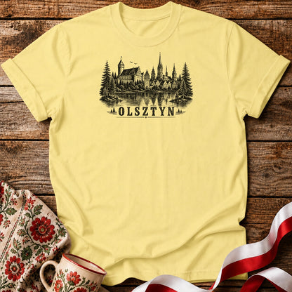 Olsztyn Nature Lake Skyline Polish City Unisex T-Shirt