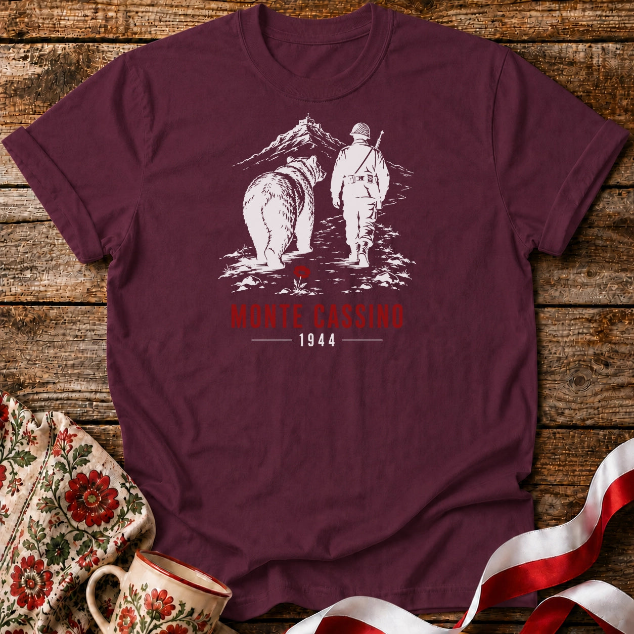 Monte Cassino 1944 Unisex T-Shirt