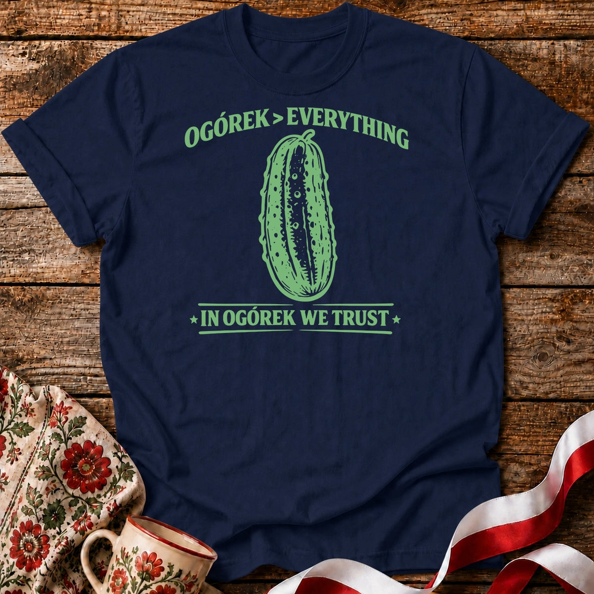 Ogórek Over Everything Unisex T-Shirt