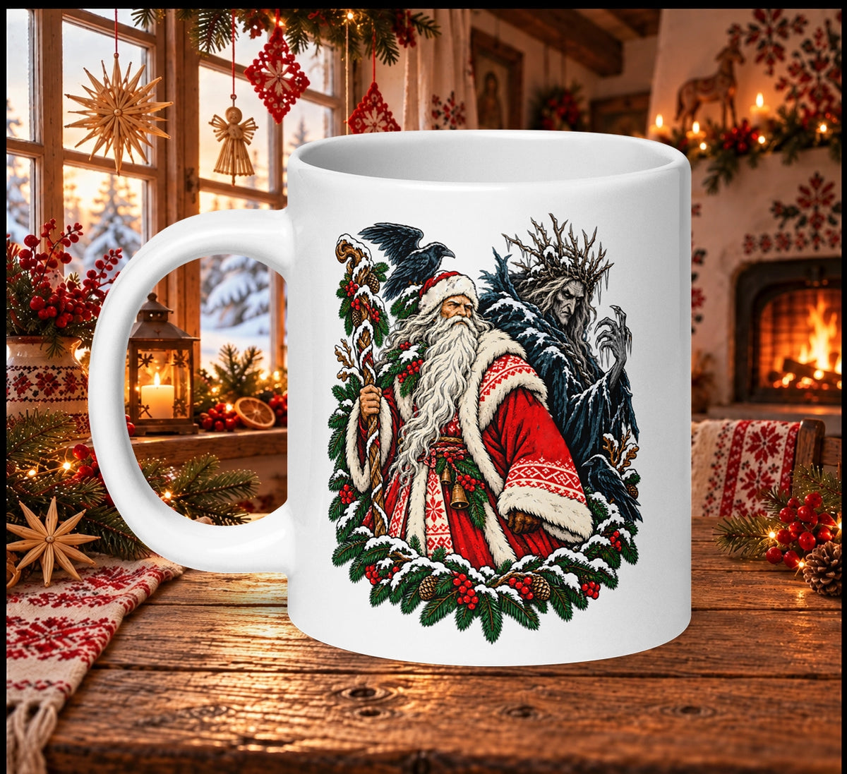 Ded Moroz Christmas Mug
