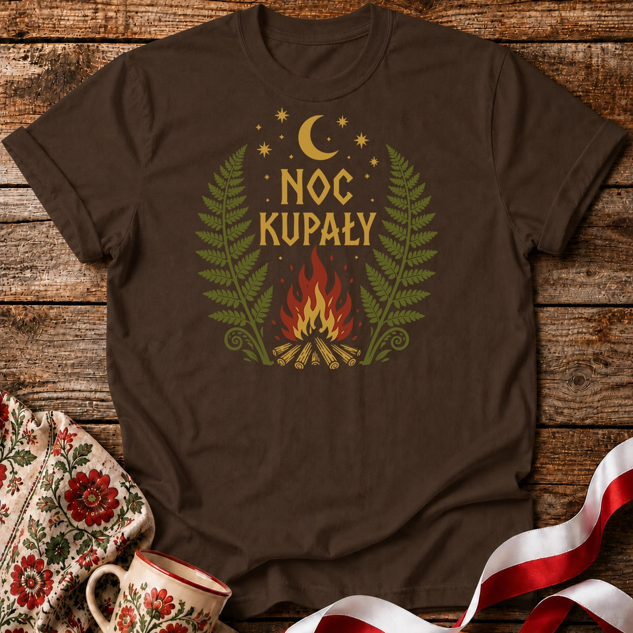 Noc Kupały Fire Unisex T-Shirt