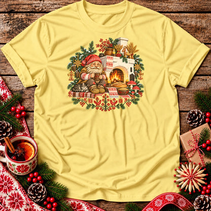 Christmas Domownik by the Hearth Unisex T-Shirt