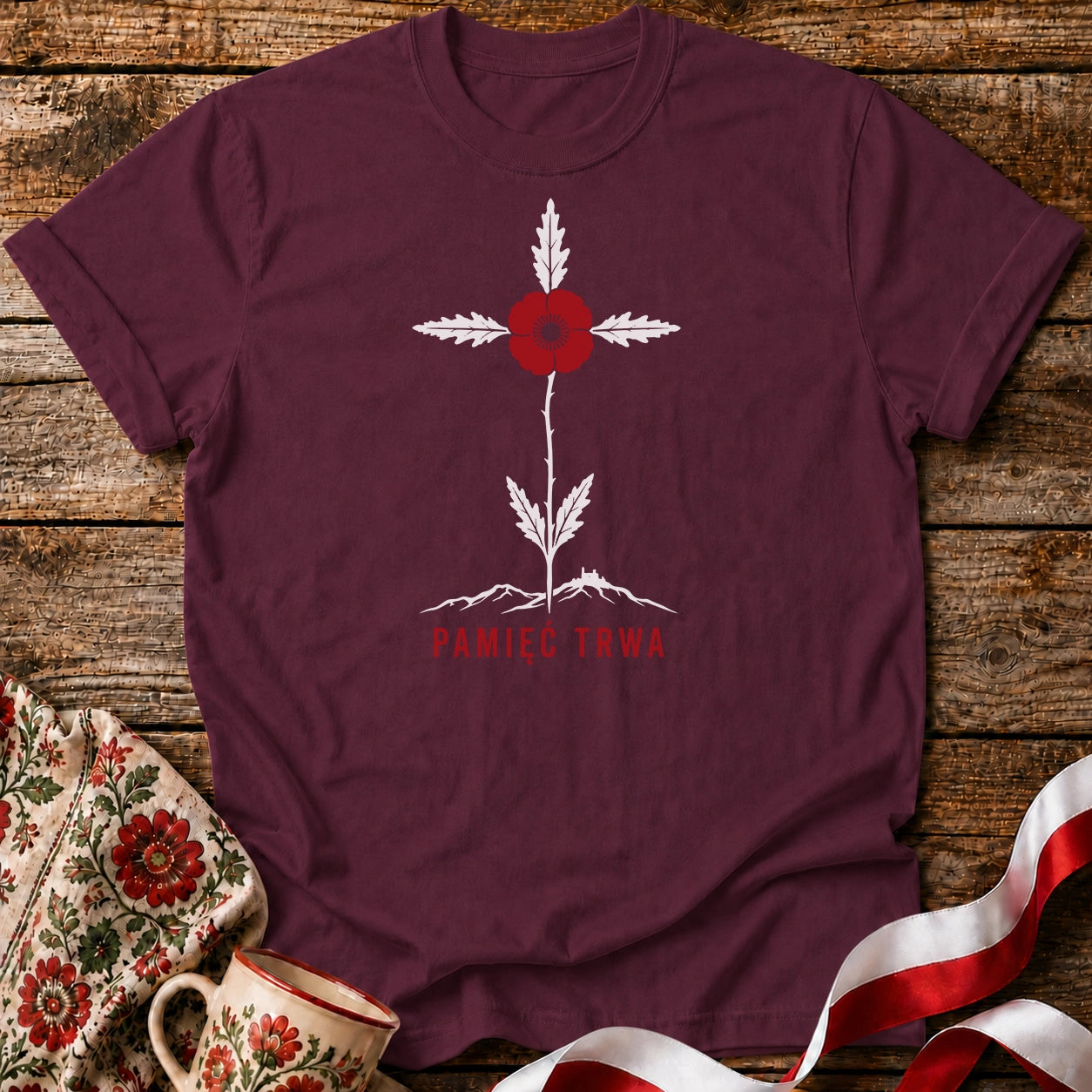 Pamięć Trwa Unisex T-Shirt