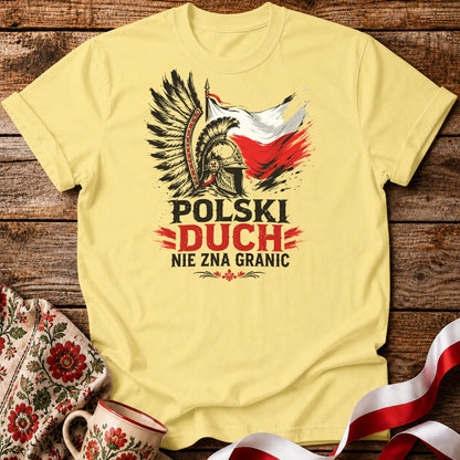 Polski Duch Nie Zna Granic Unisex T-Shirt