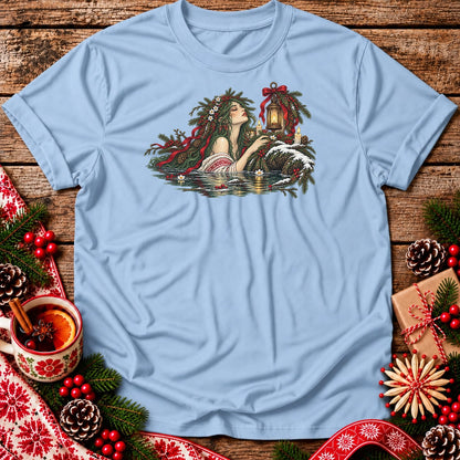 Christmas Rusalka by the Winter Water Unisex T-Shirt