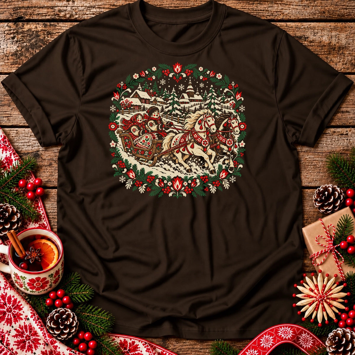 Polish Christmas Kulig Unisex T-Shirt