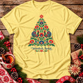 Wesołych Świąt Polish Folk Christmas Tree Unisex T-Shirt