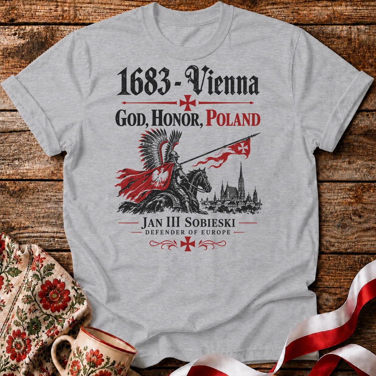 1683 God Honor Poland Unisex T-shirt