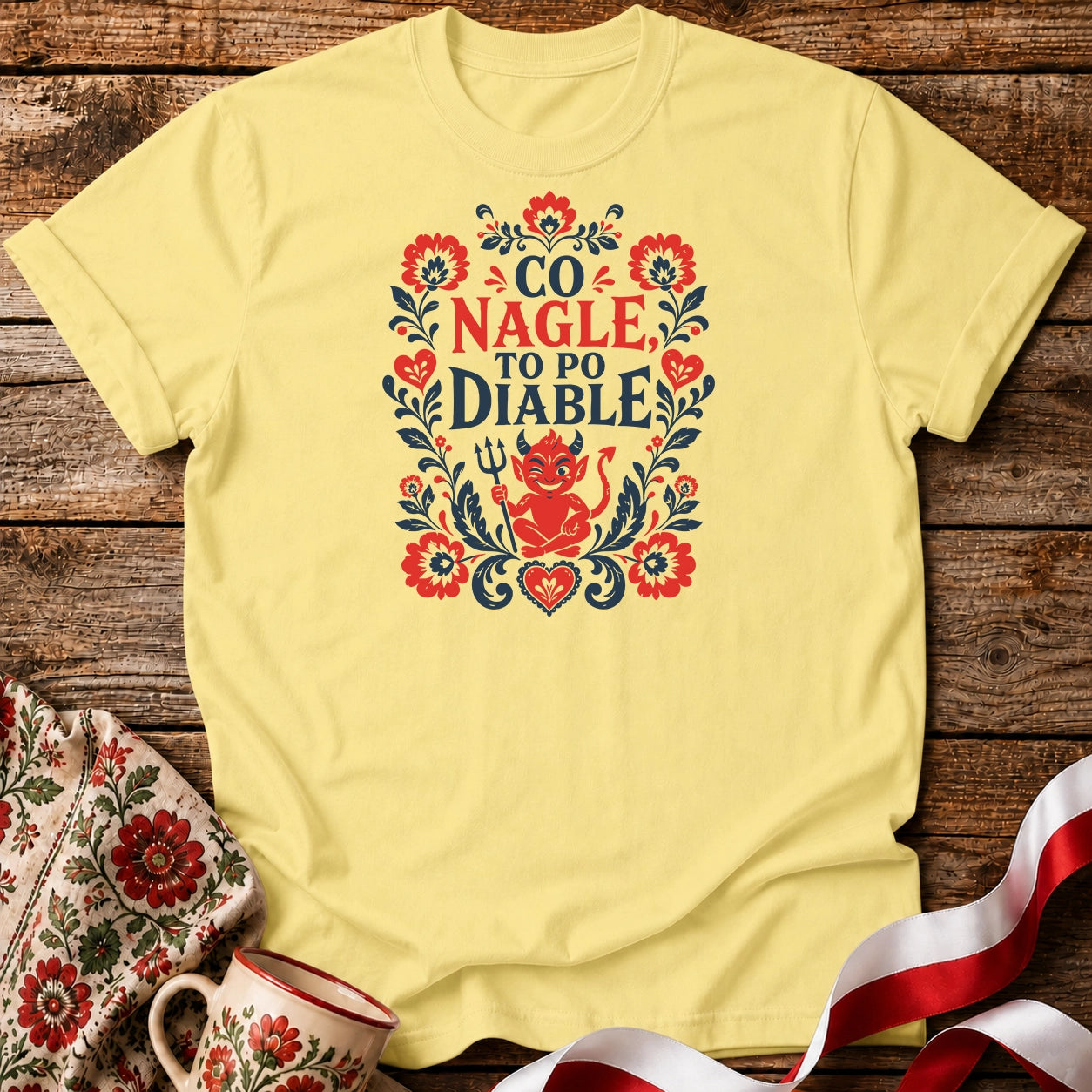 Co Nagle To Po Diable Unisex T-Shirt