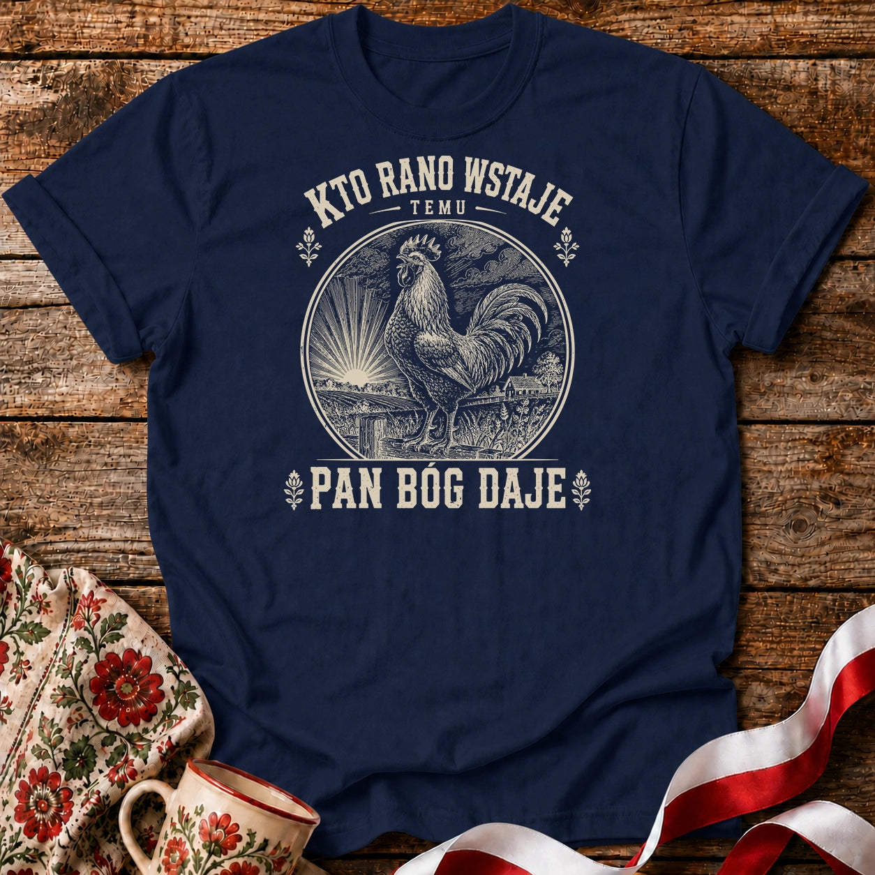 Kto Rano Wstaje Unisex T-Shirt