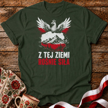 Z Tej Ziemi Rośnie Siła Unisex T-Shirt