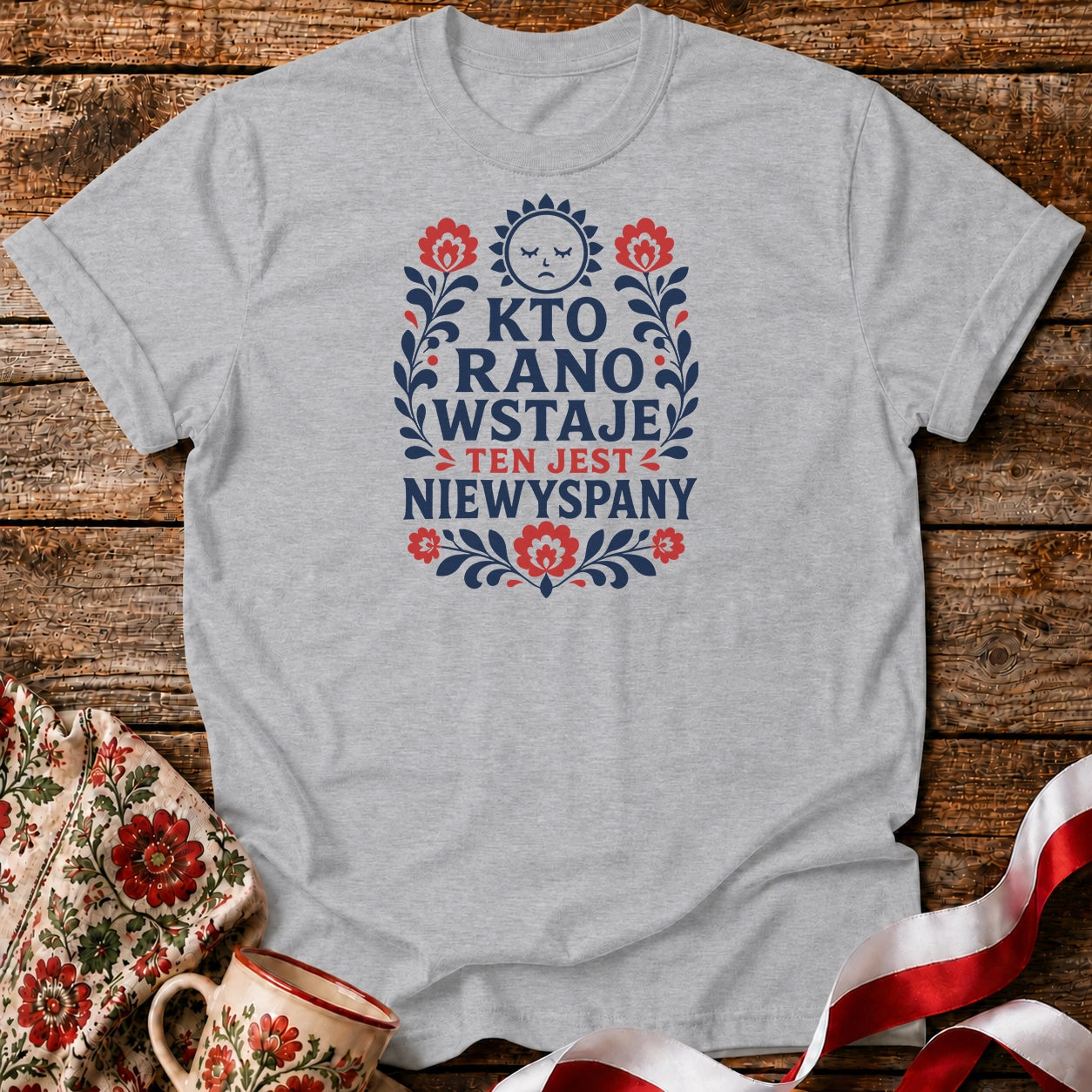 Kto Rano Wstaje Unisex T-Shirt